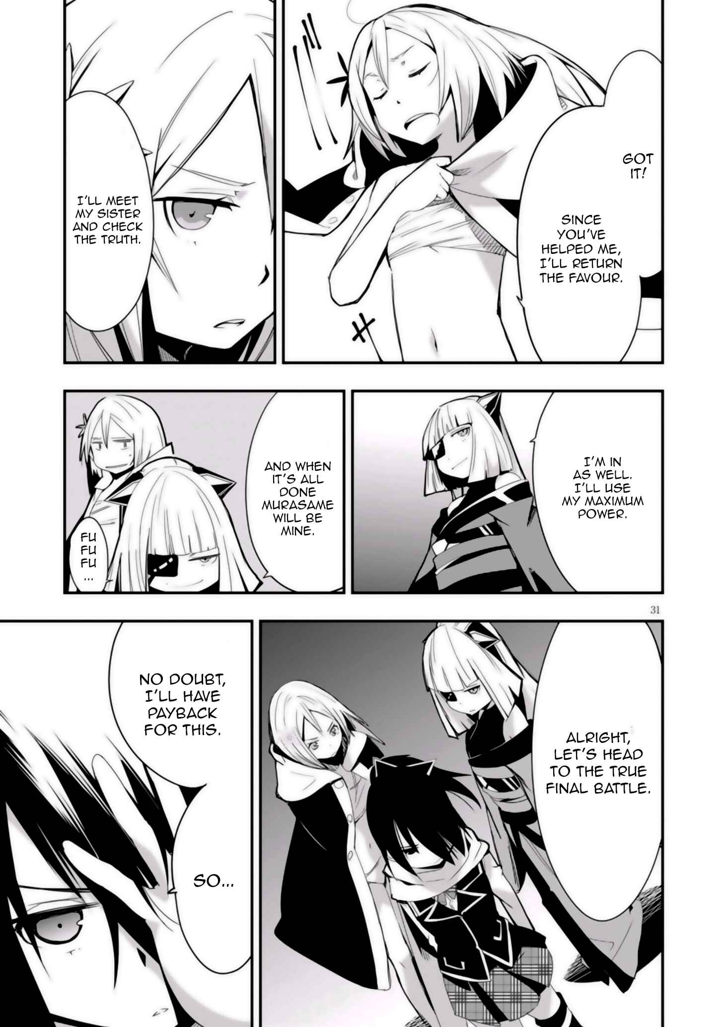 Page 31 Chapter 10 Trinity Seven: Levi Ninden