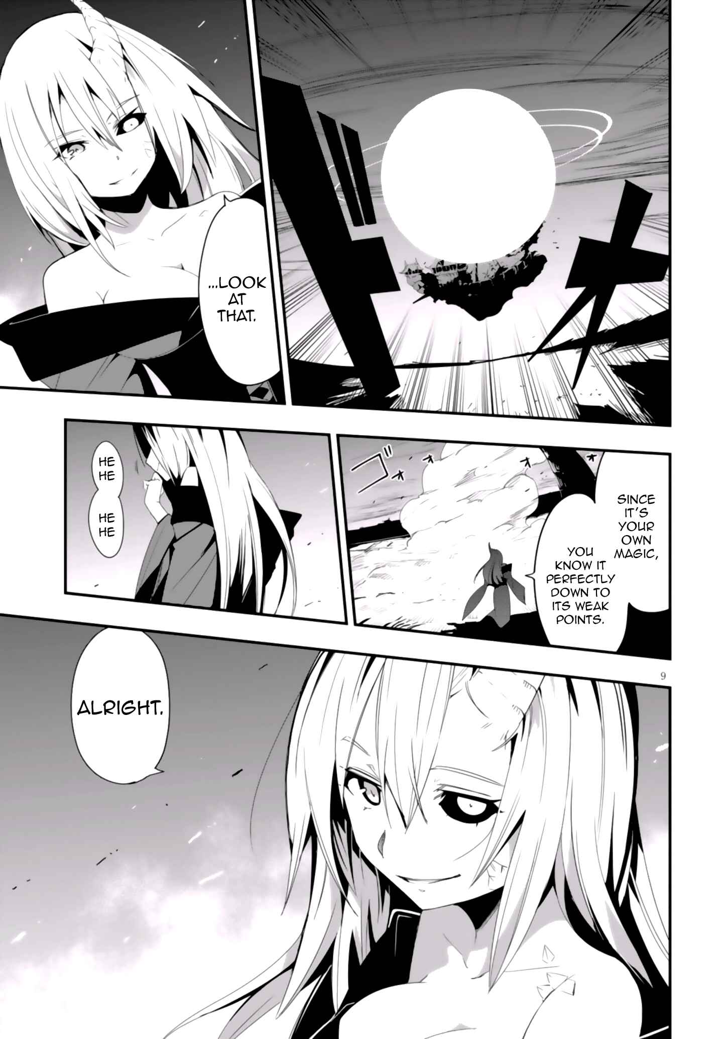 Page 9 Chapter 10 Trinity Seven: Levi Ninden