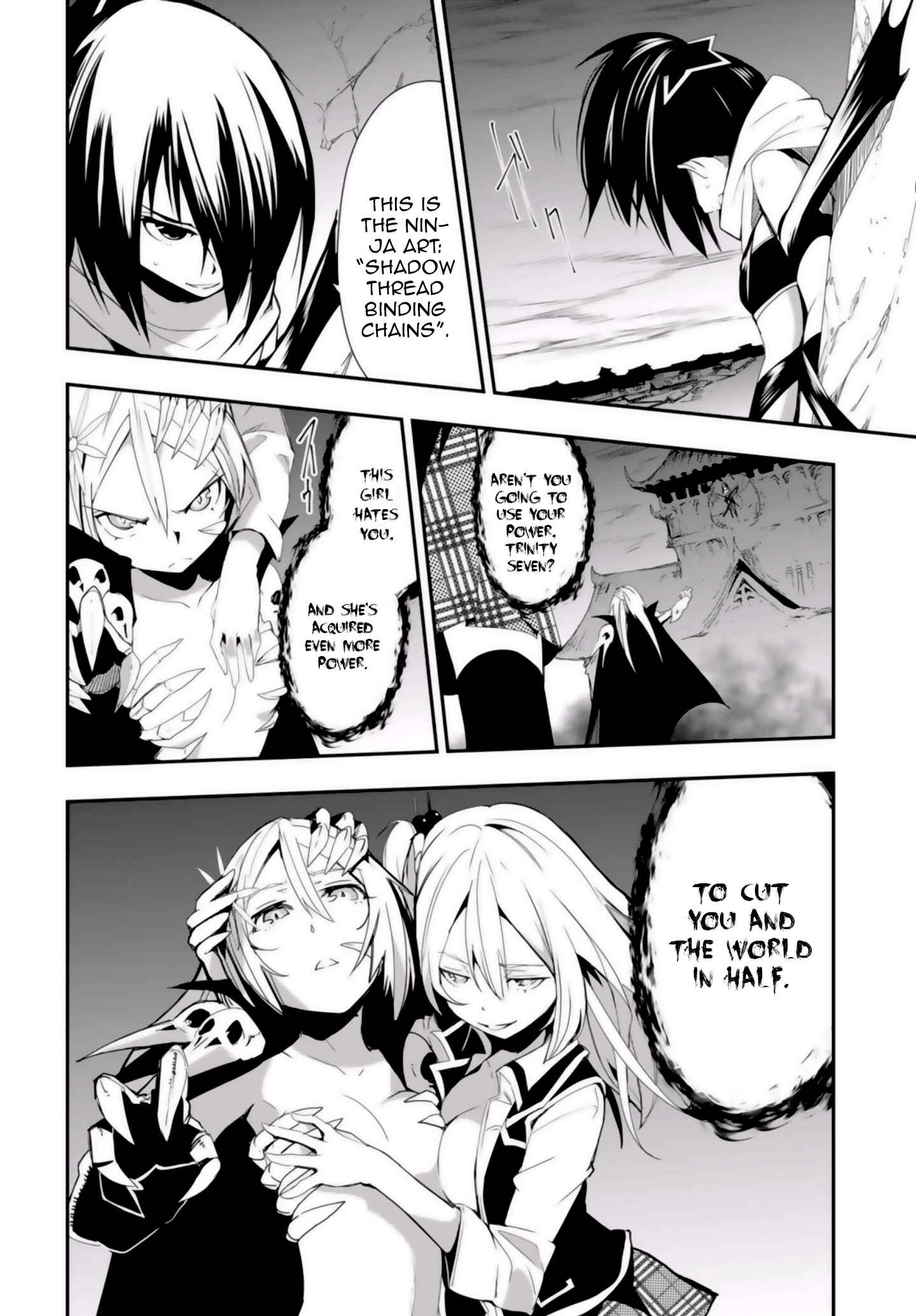Page 8 Chapter 9 Trinity Seven: Levi Ninden