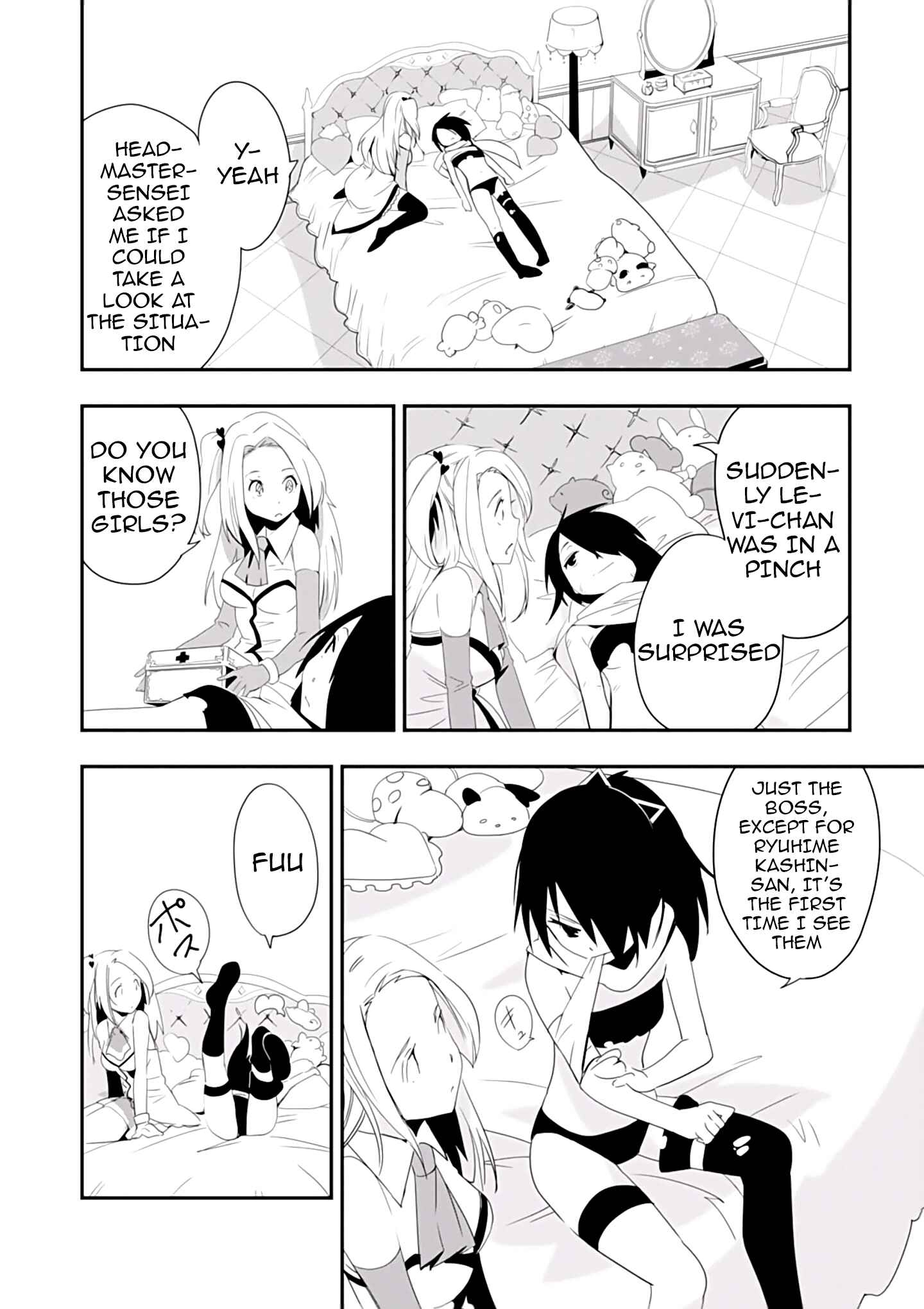 Page 21 Chapter 3 Trinity Seven: Levi Ninden