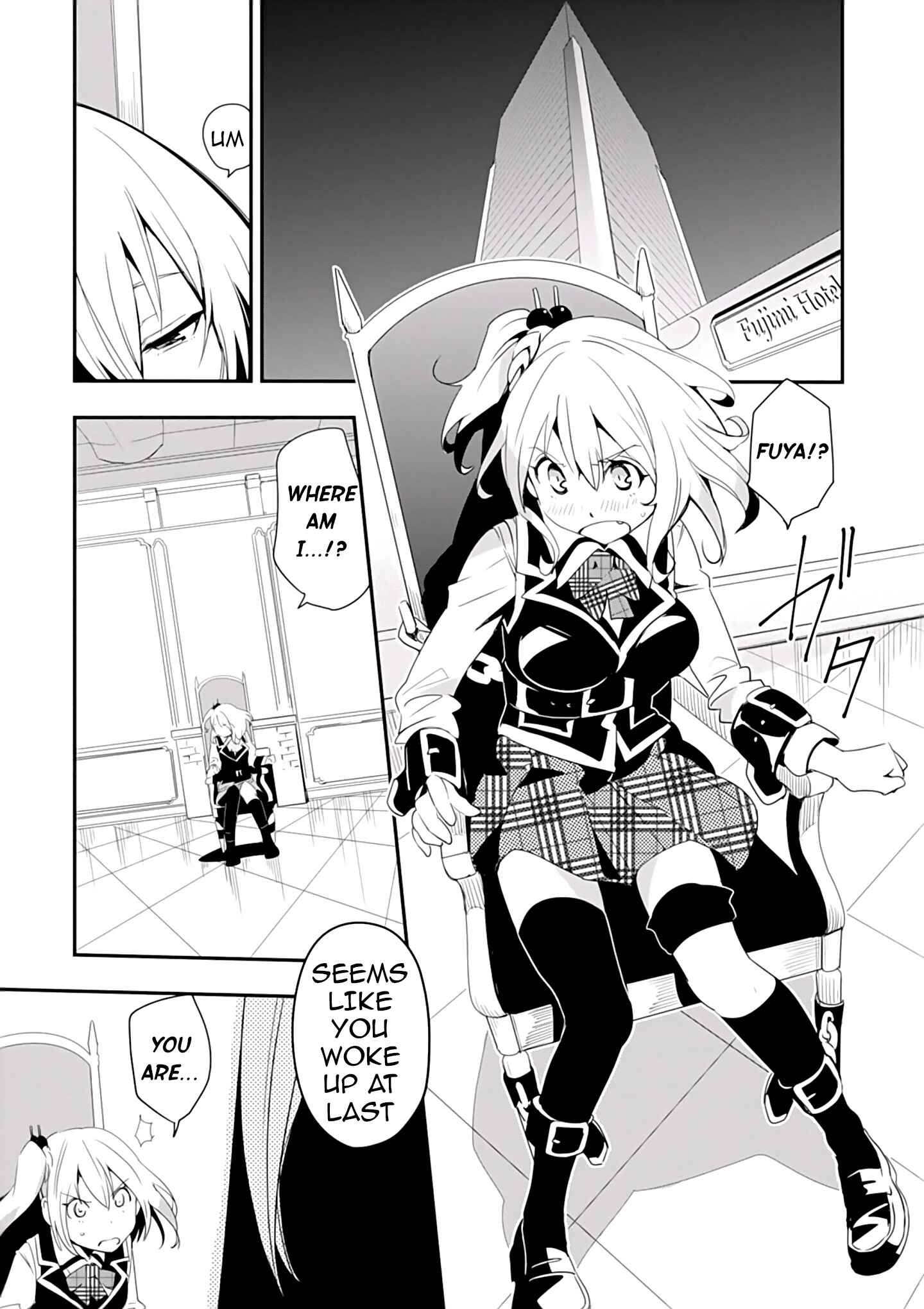 Page 28 Chapter 3 Trinity Seven: Levi Ninden