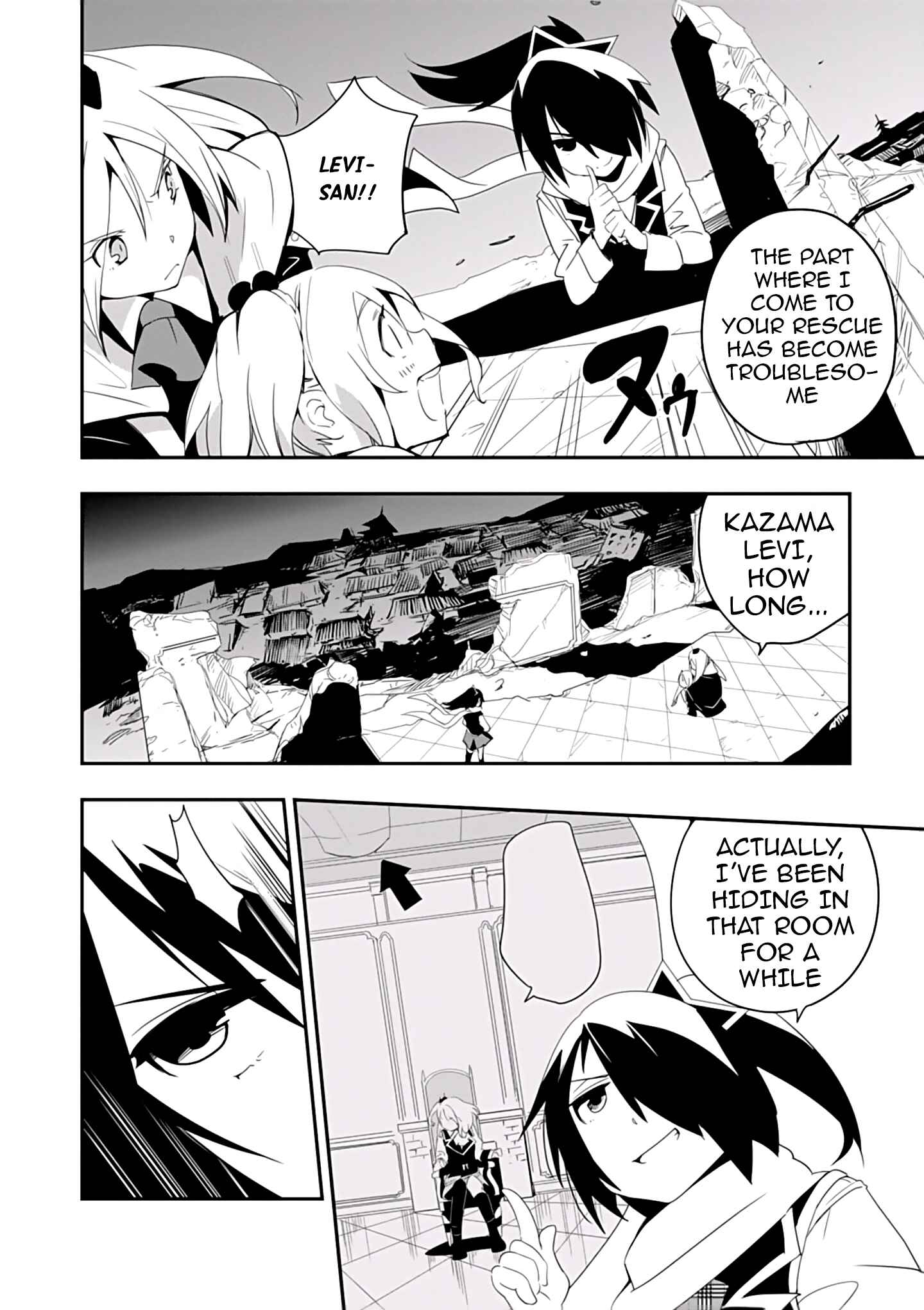 Page 33 Chapter 3 Trinity Seven: Levi Ninden