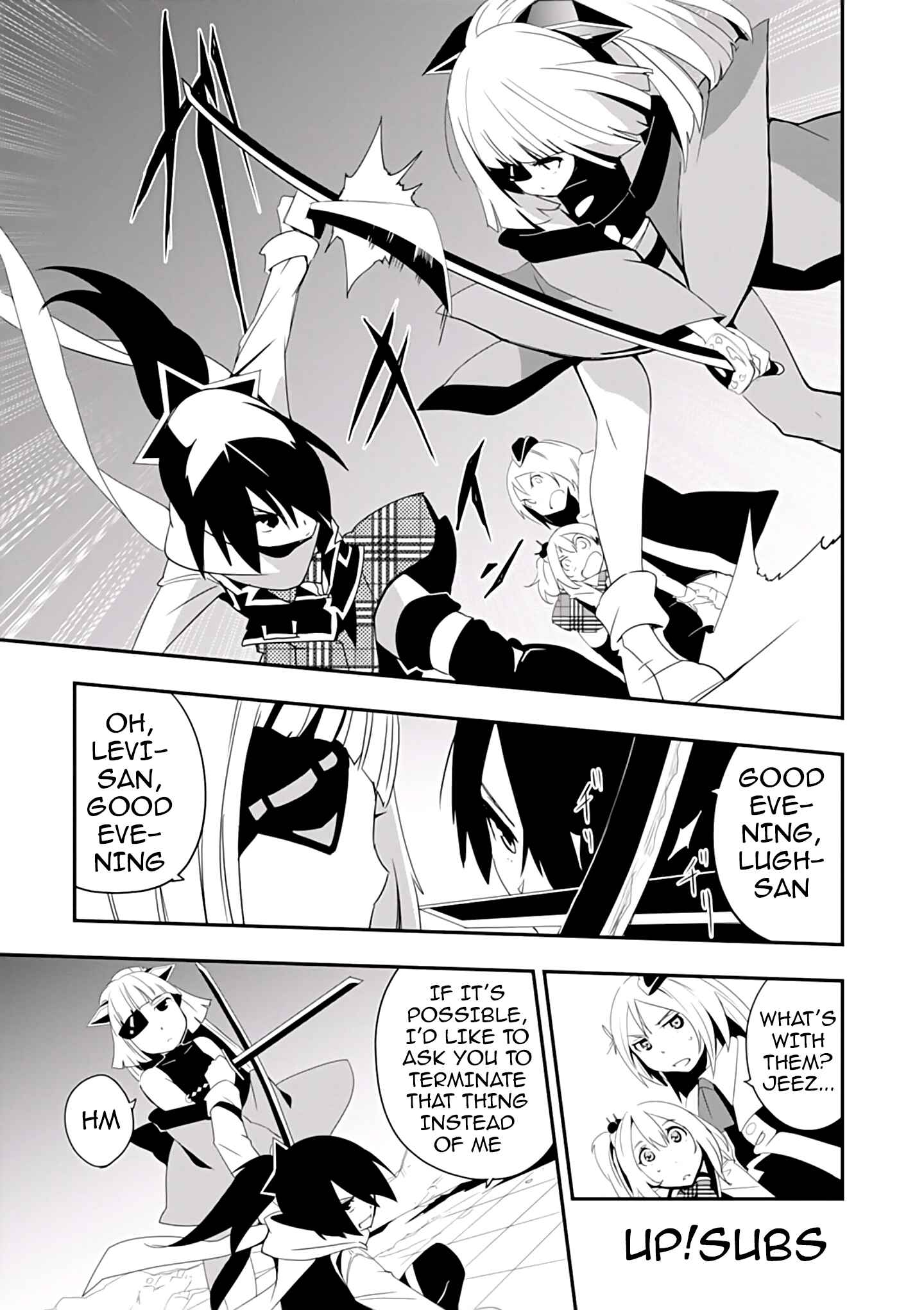 Page 34 Chapter 3 Trinity Seven: Levi Ninden