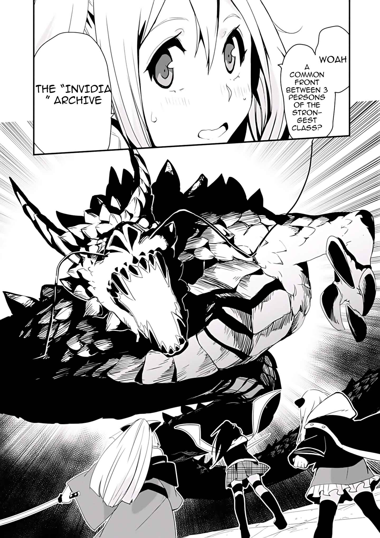 Page 37 Chapter 3 Trinity Seven: Levi Ninden