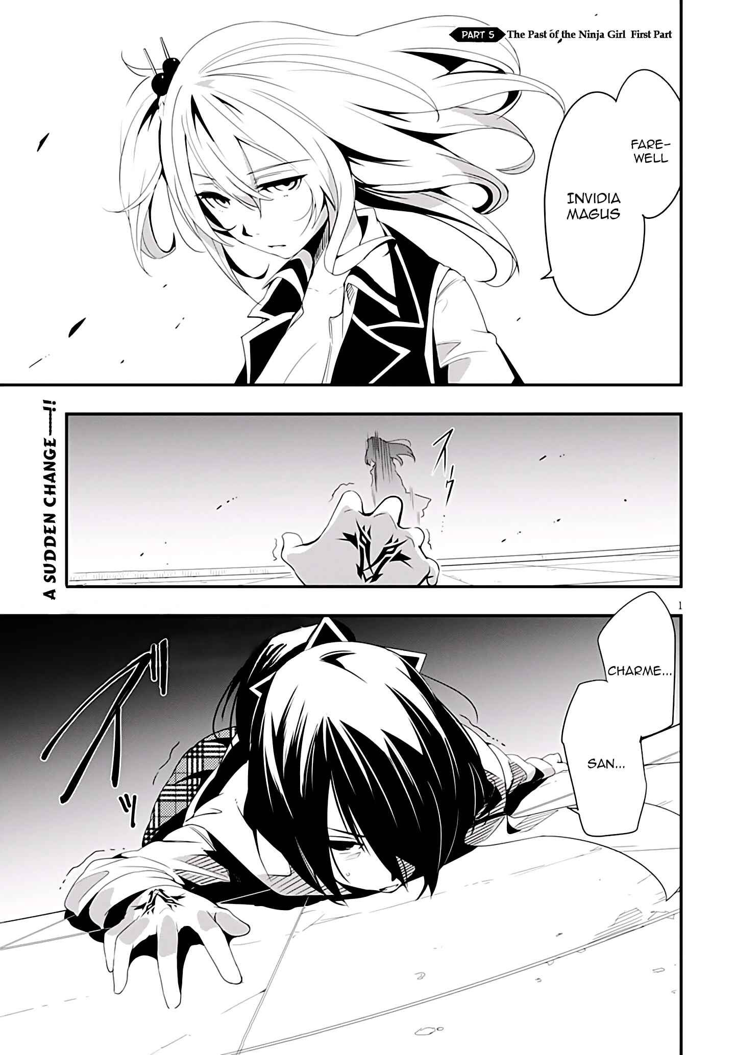 Page 4 Chapter 5 Trinity Seven: Levi Ninden