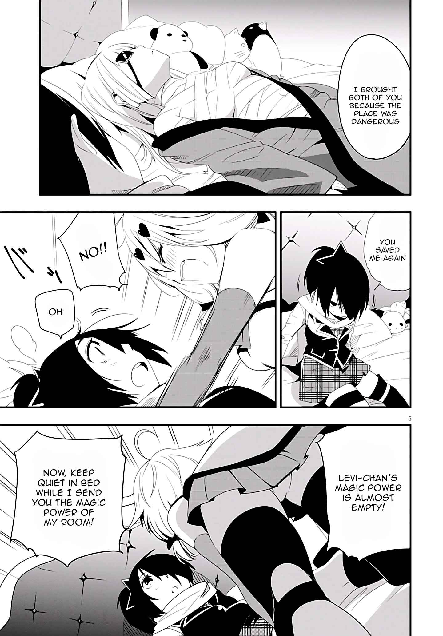 Page 8 Chapter 5 Trinity Seven: Levi Ninden
