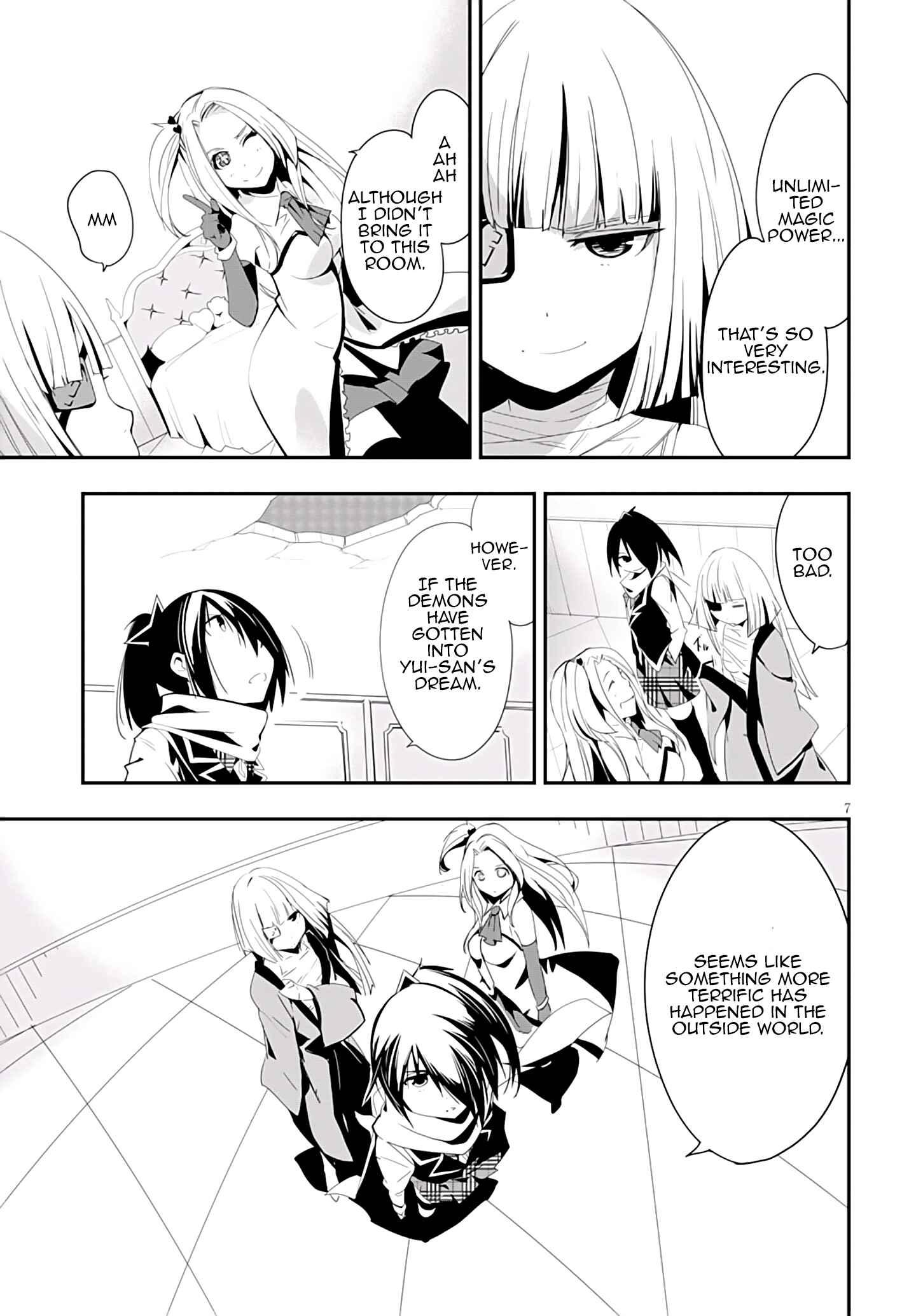 Page 10 Chapter 7 Trinity Seven: Levi Ninden