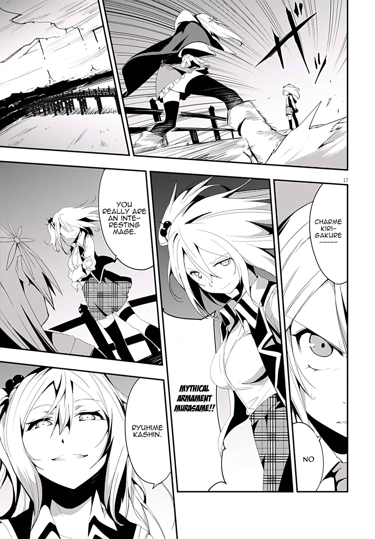 Page 20 Chapter 7 Trinity Seven: Levi Ninden
