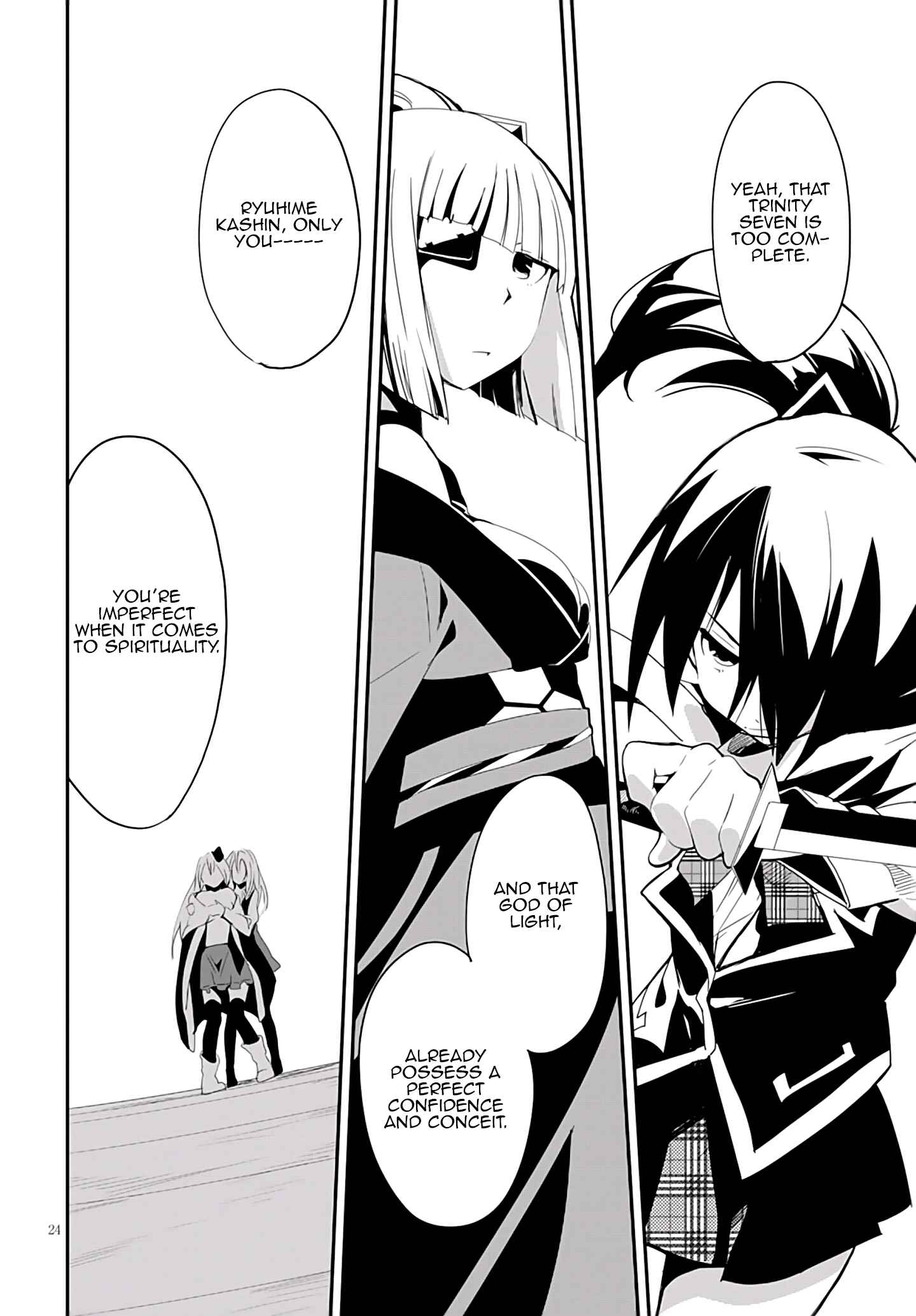 Page 27 Chapter 7 Trinity Seven: Levi Ninden