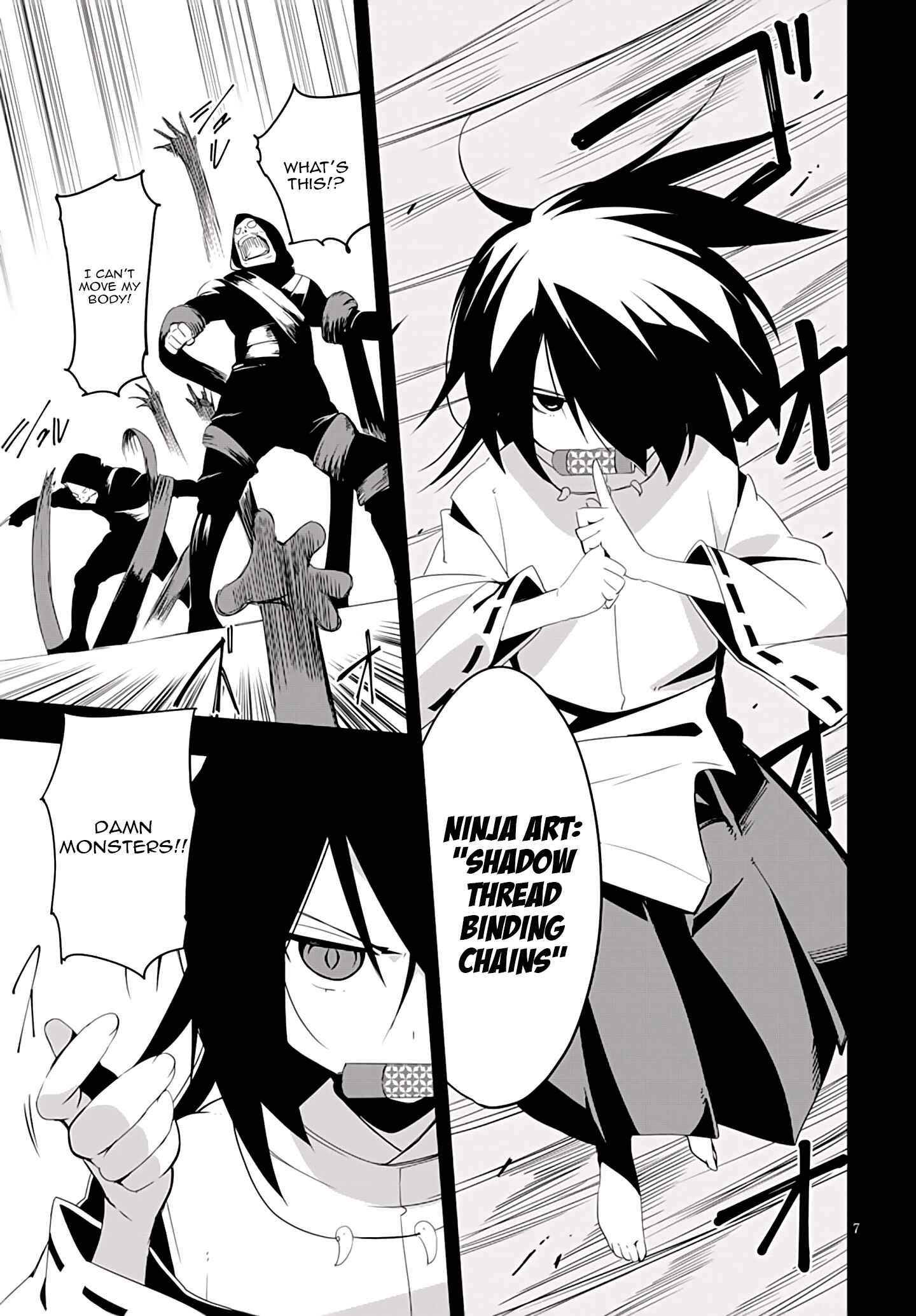Page 10 Chapter 6 Trinity Seven: Levi Ninden