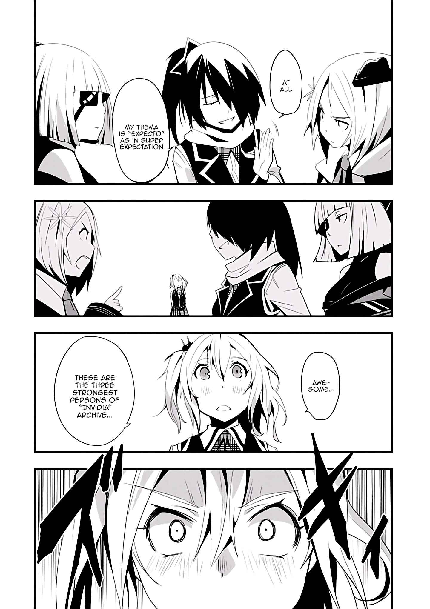 Page 28 Chapter 4 Trinity Seven: Levi Ninden