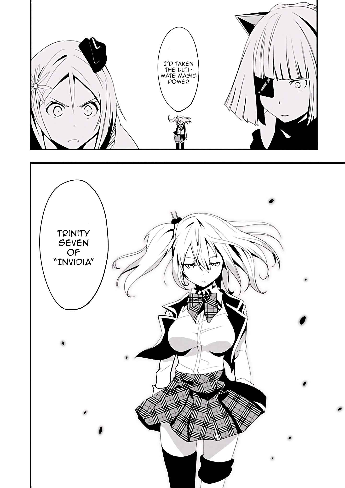 Page 35 Chapter 4 Trinity Seven: Levi Ninden