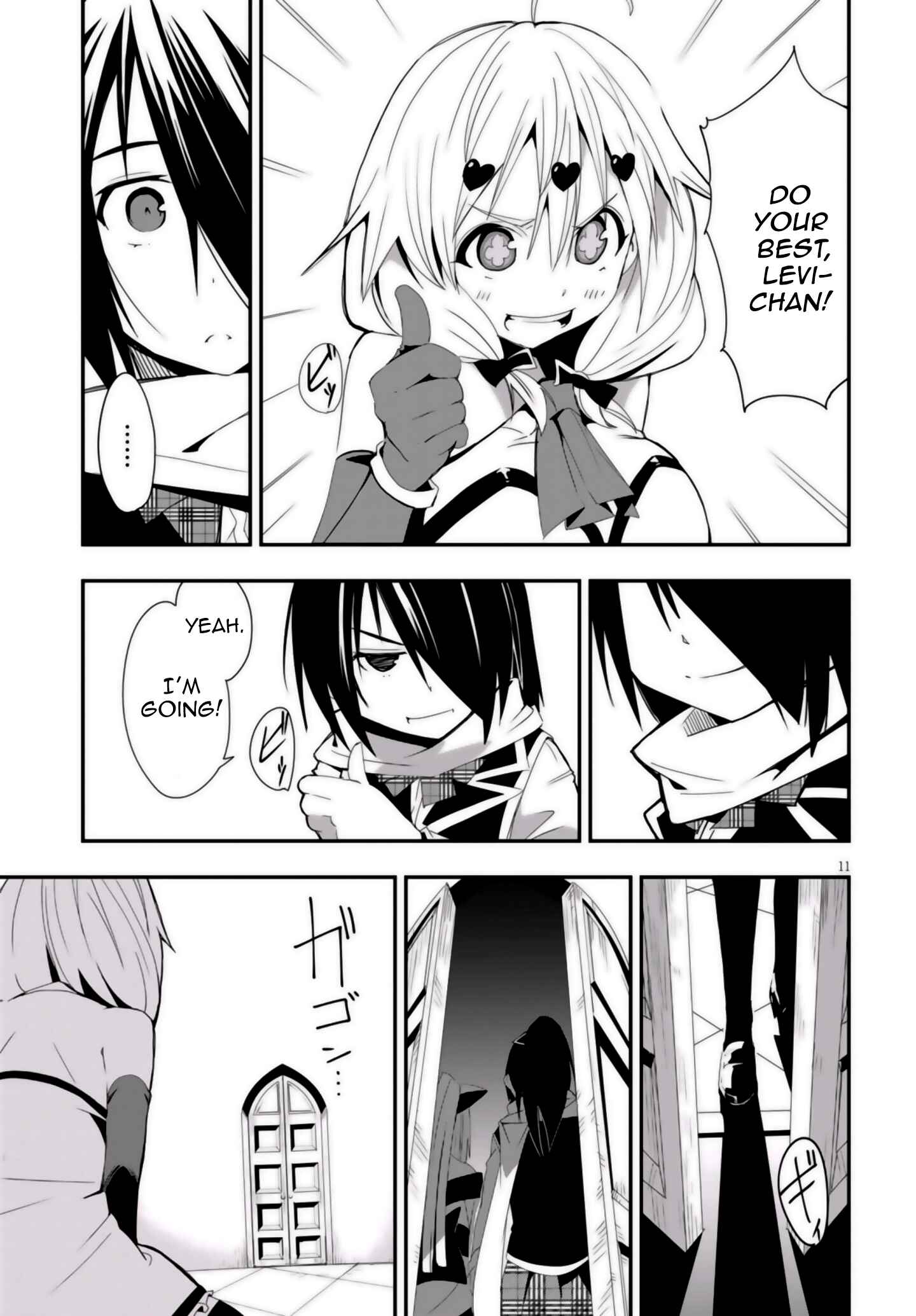 Page 14 Chapter 8 Trinity Seven: Levi Ninden