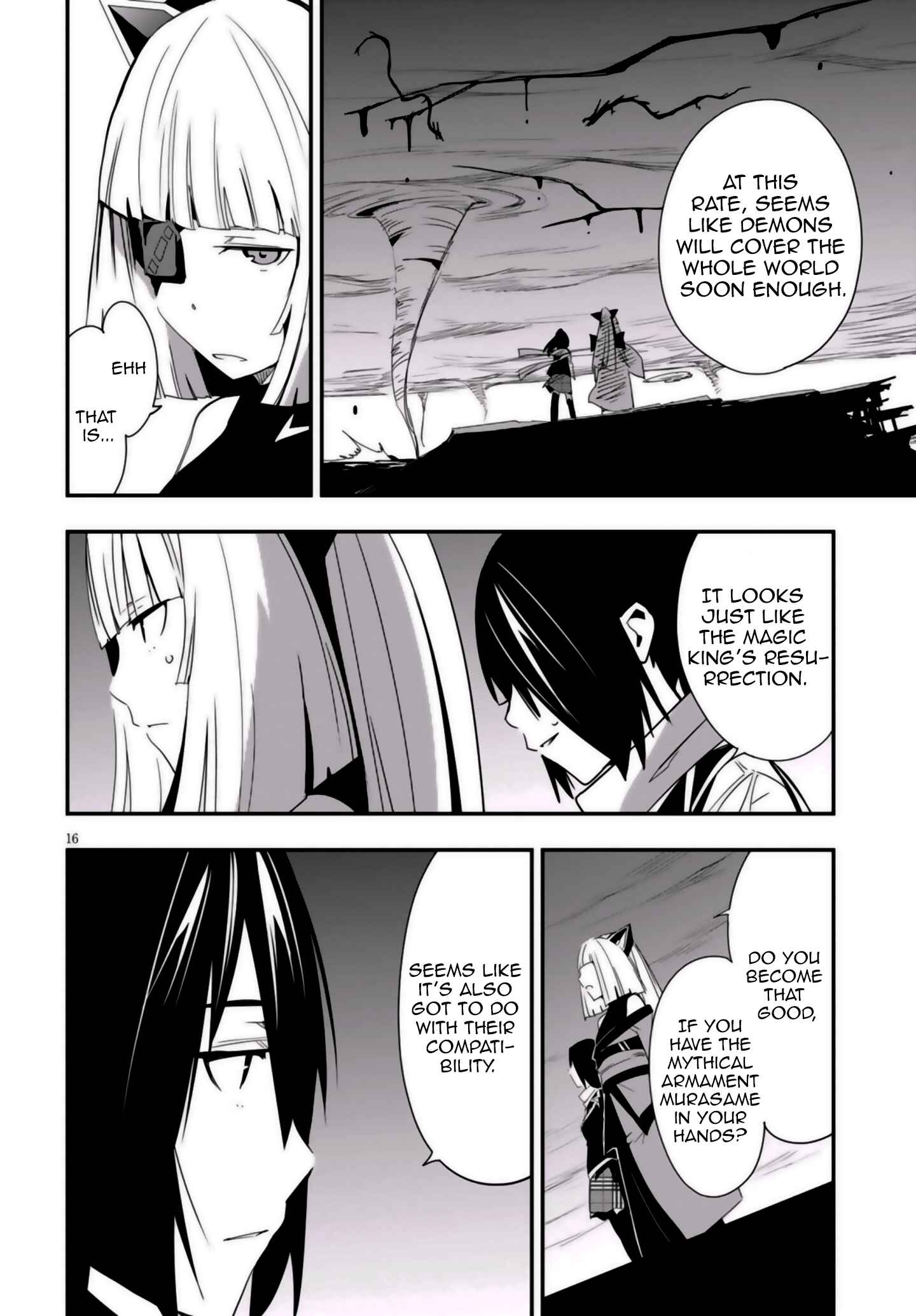 Page 19 Chapter 8 Trinity Seven: Levi Ninden