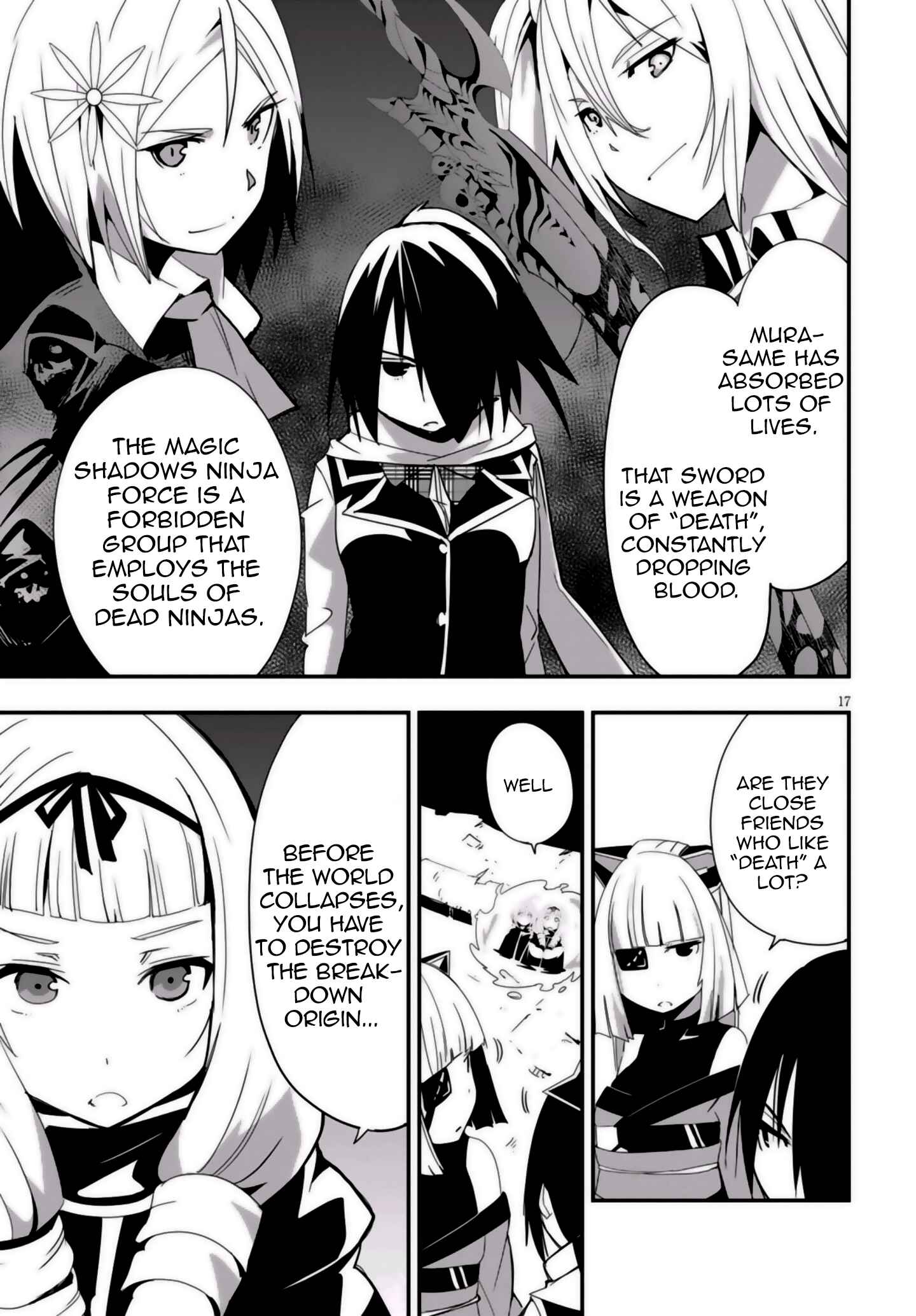 Page 20 Chapter 8 Trinity Seven: Levi Ninden