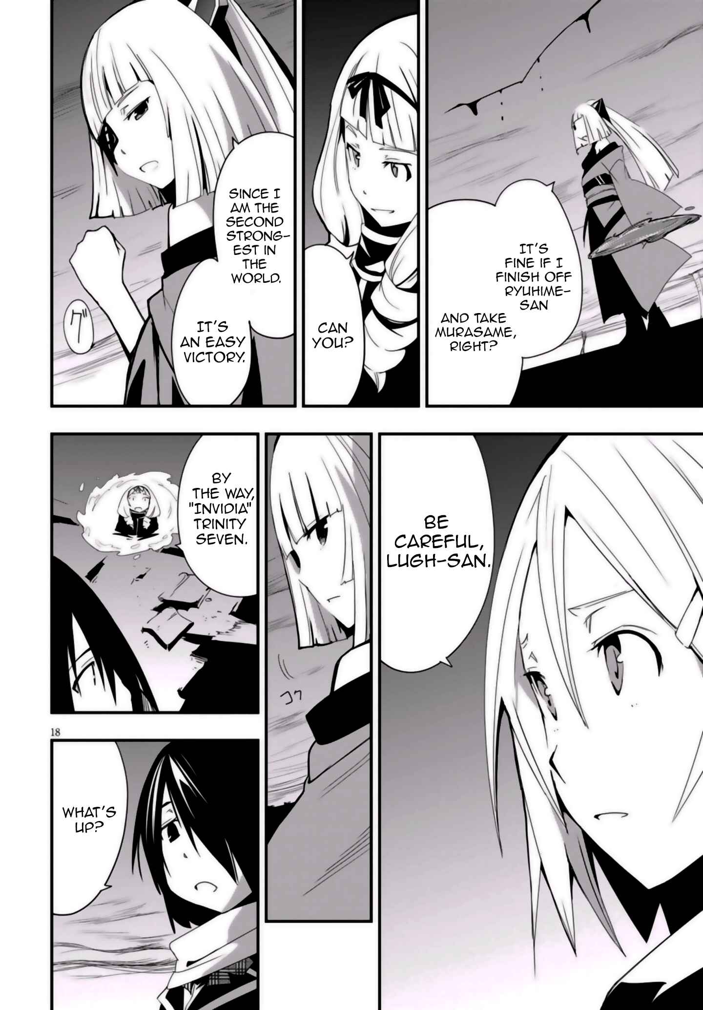 Page 21 Chapter 8 Trinity Seven: Levi Ninden