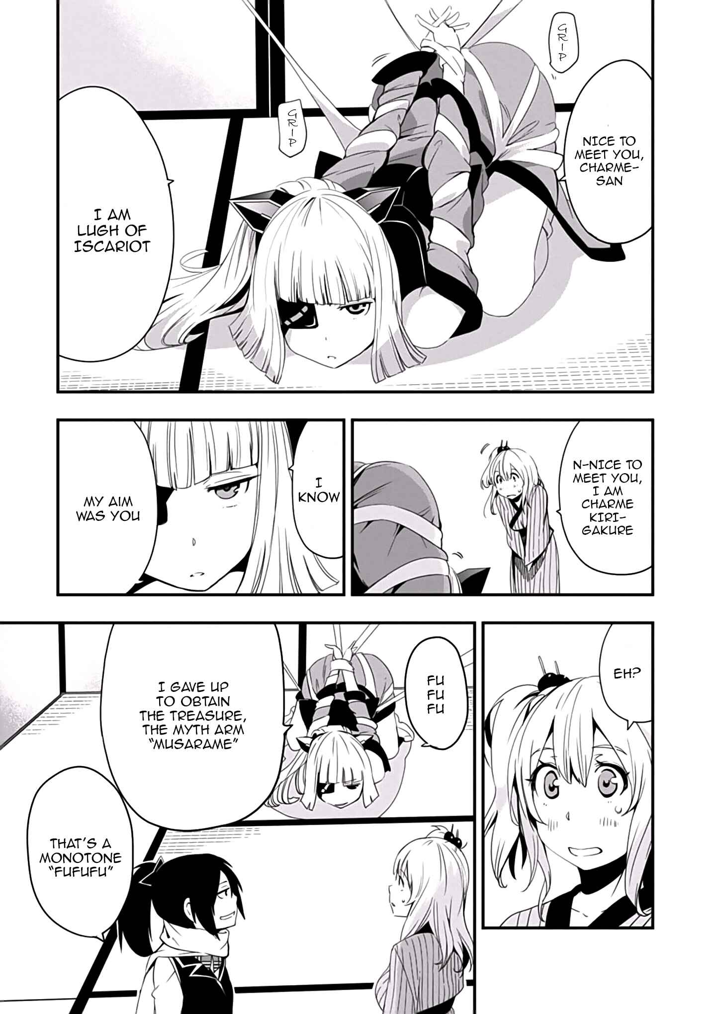 Page 12 Chapter 2 Trinity Seven: Levi Ninden