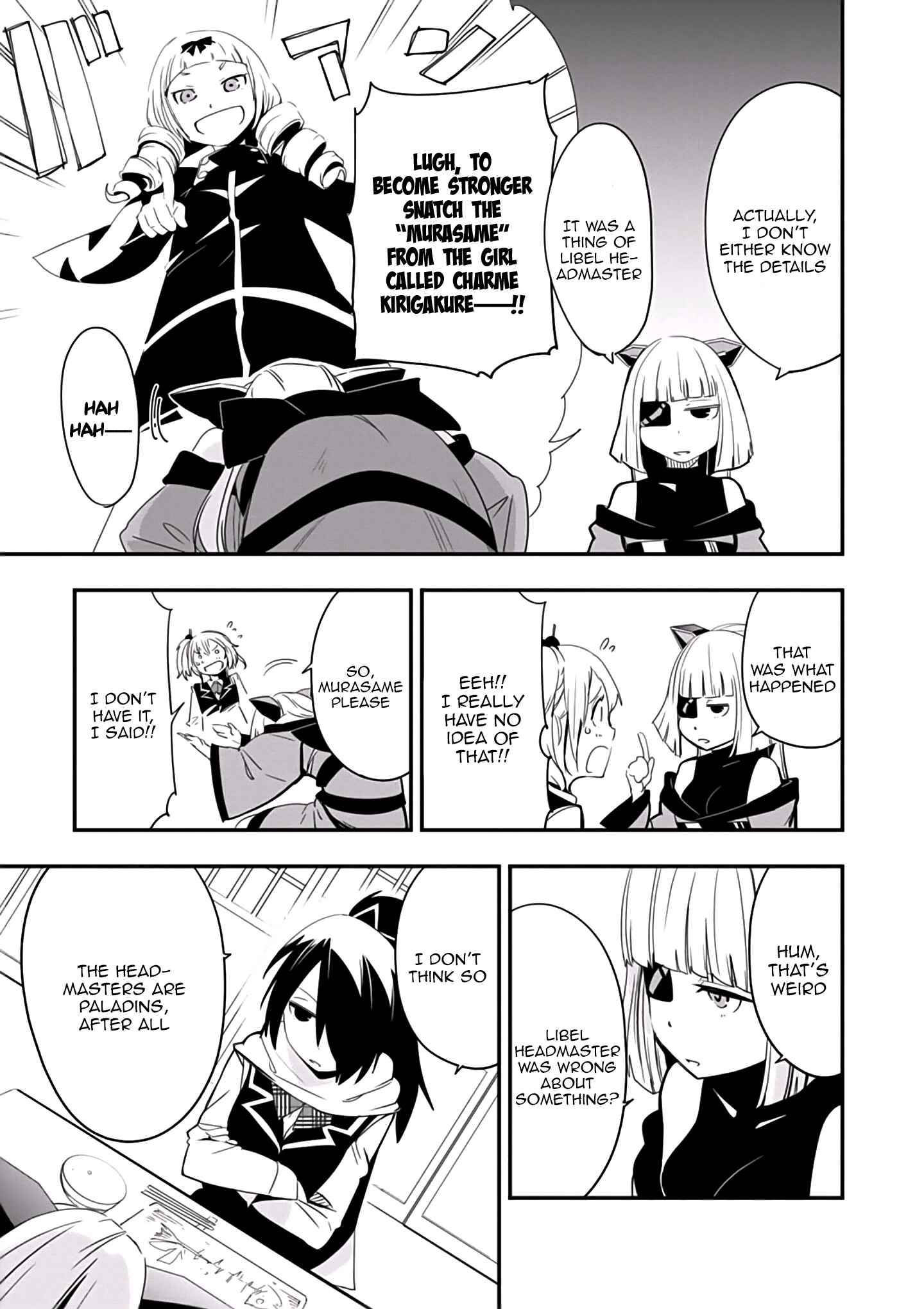 Page 18 Chapter 2 Trinity Seven: Levi Ninden