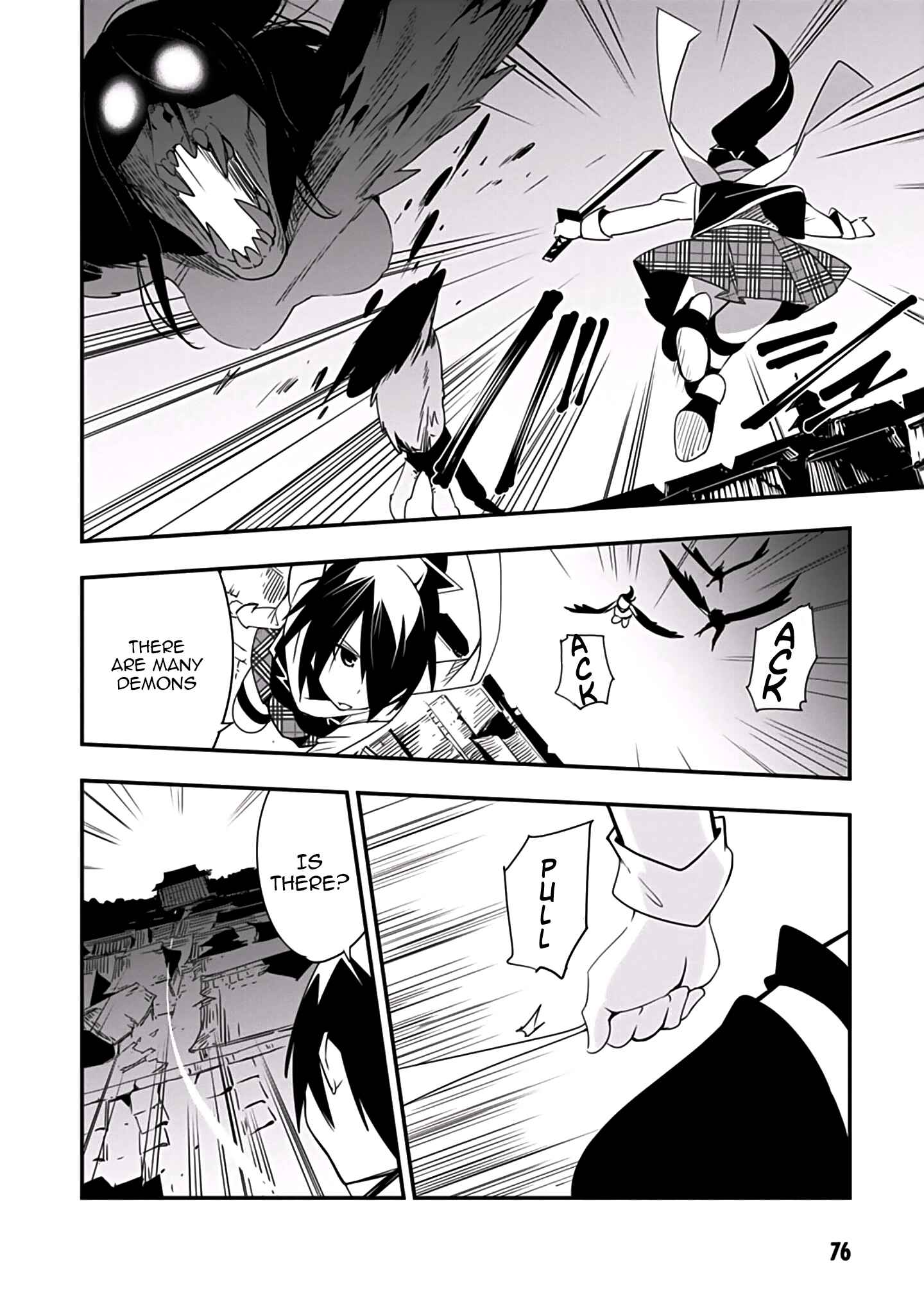 Page 33 Chapter 2 Trinity Seven: Levi Ninden
