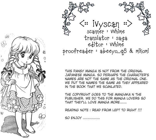 Page 1 Chapter 3.1 Pansy of Light