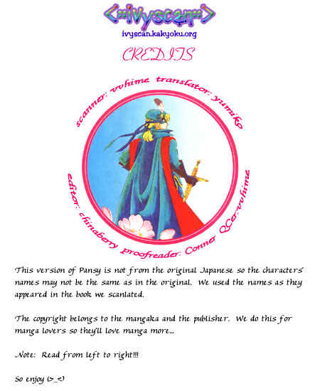 Page 1 Chapter 16 Pansy of Light