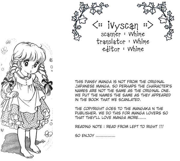 Page 1 Chapter 1.1 Pansy of Light