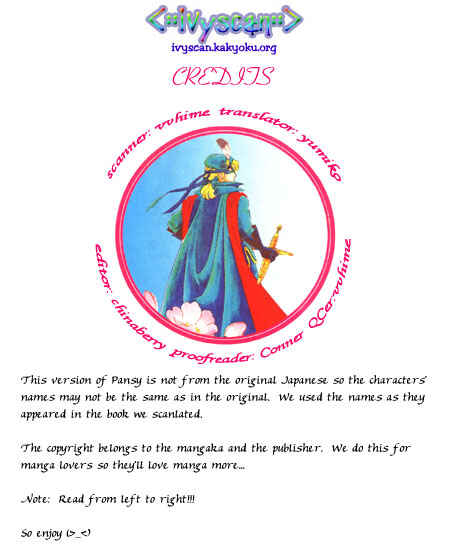 Page 1 Chapter 18 Pansy of Light