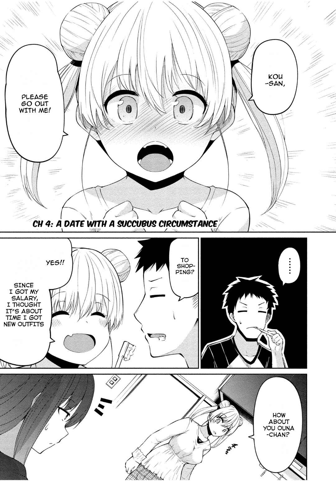 Page 1 Chapter 4 Koisuru Succubus no Ikenai Jijou