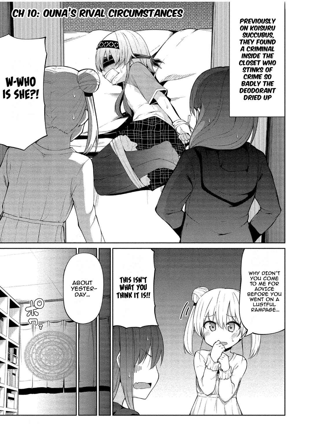 Page 1 Chapter 10 Koisuru Succubus no Ikenai Jijou