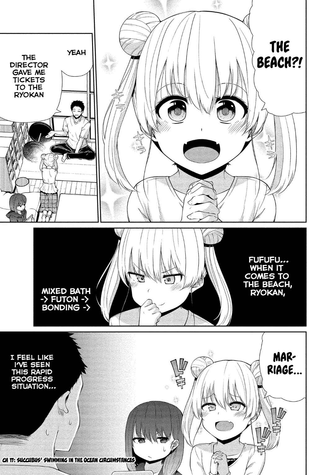 Page 1 Chapter 17 Koisuru Succubus no Ikenai Jijou