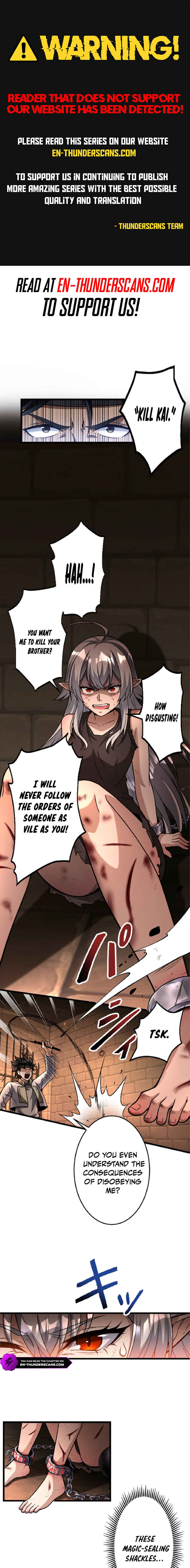 Page 1 Chapter 4 Kiraware <Kokuma Jutsushi> no Yarinaoshi