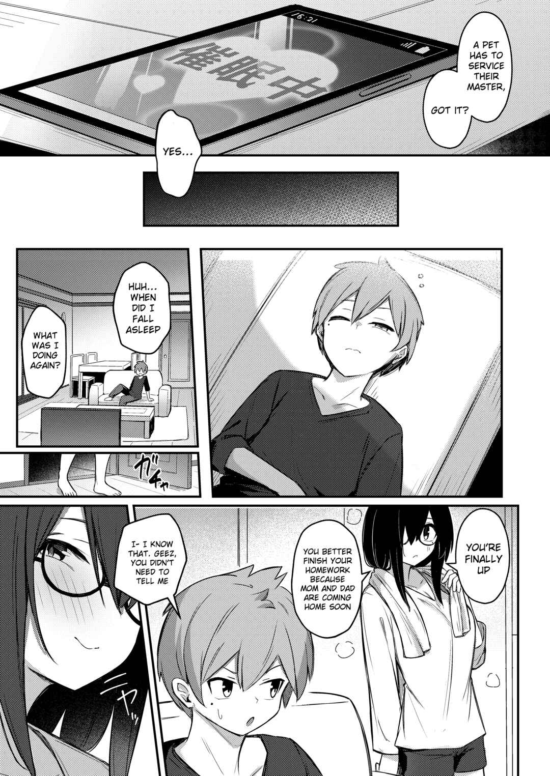 Page 19 Chapter Unknown_a004 Nekura Kyonyuu no Onee-chan wa, Saimin Shite Demo Otouto Chinpo wo Netoritai