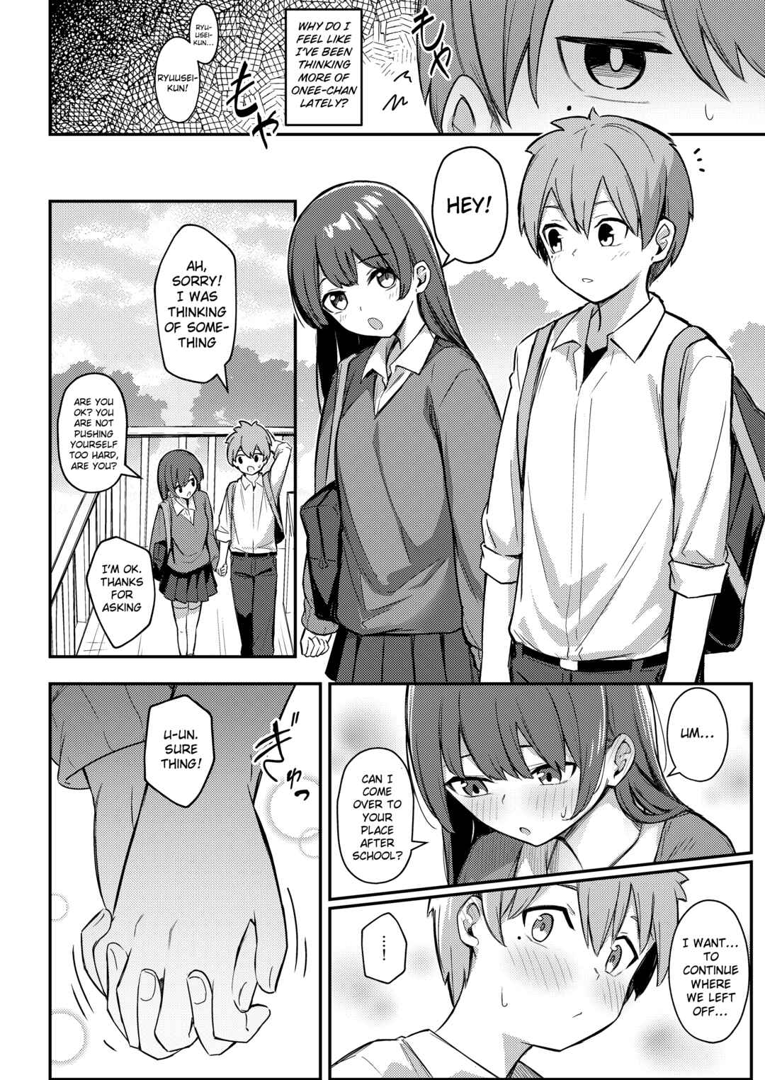 Page 34 Chapter Unknown_a004 Nekura Kyonyuu no Onee-chan wa, Saimin Shite Demo Otouto Chinpo wo Netoritai