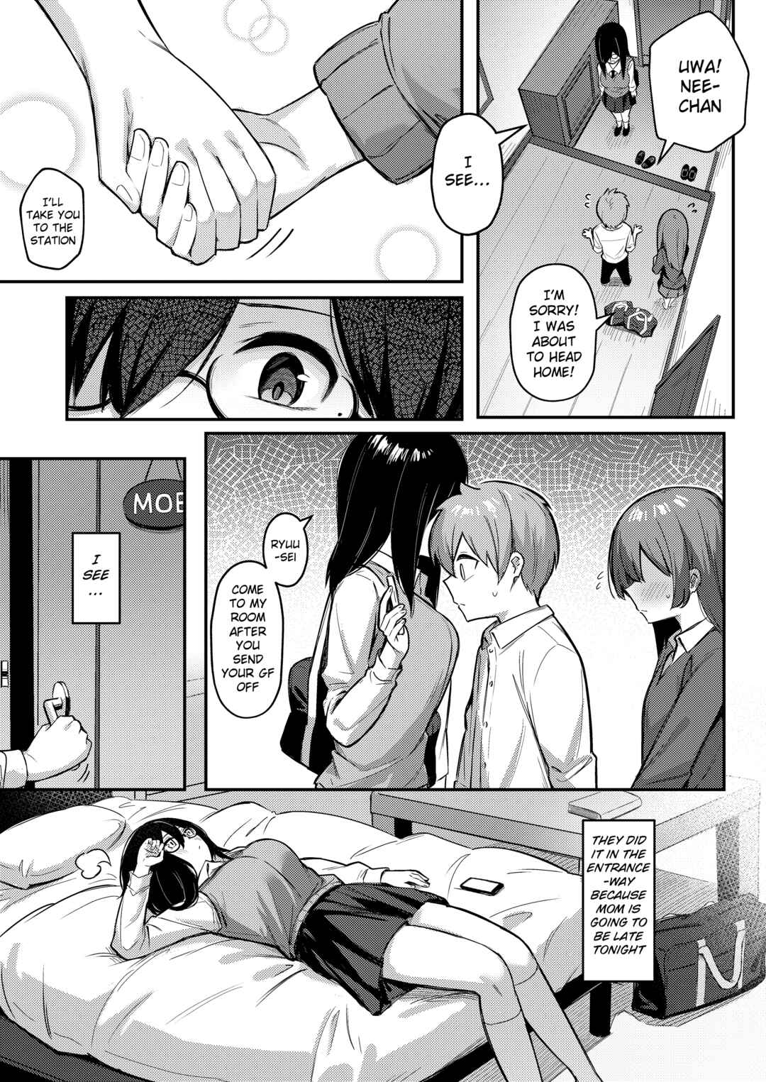 Page 5 Chapter Unknown_a004 Nekura Kyonyuu no Onee-chan wa, Saimin Shite Demo Otouto Chinpo wo Netoritai