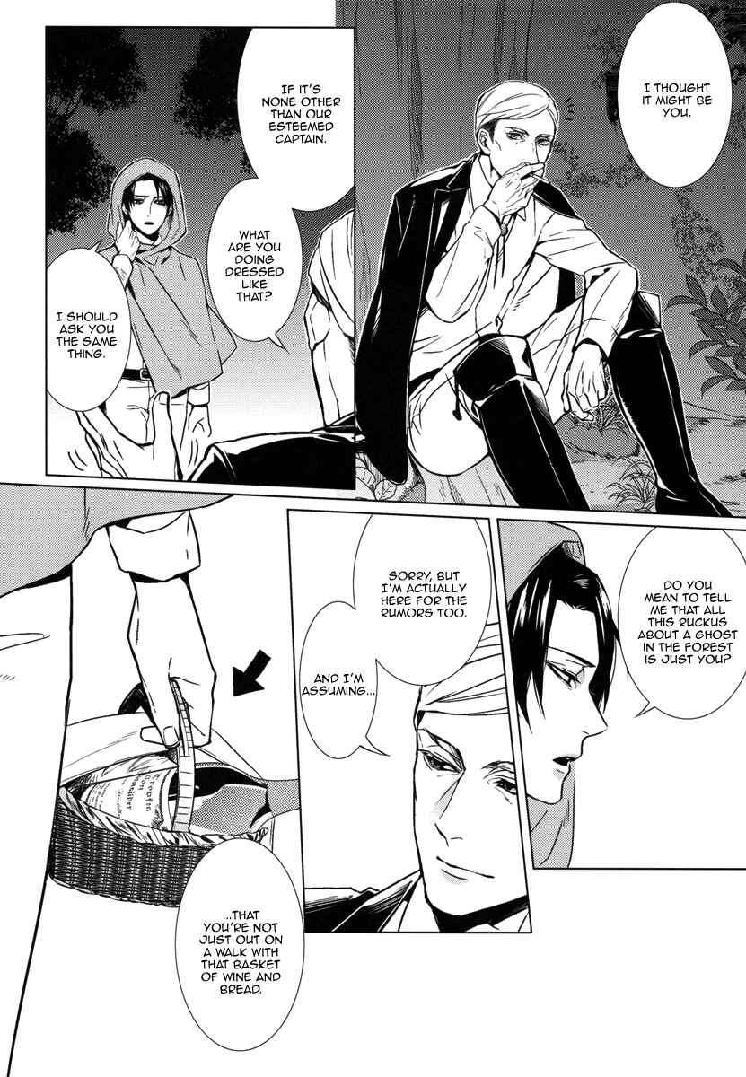 Page 12 Chapter Unknown_542f Shingeki no Kyojin - Little Red Riding Hood (Doujinshi)