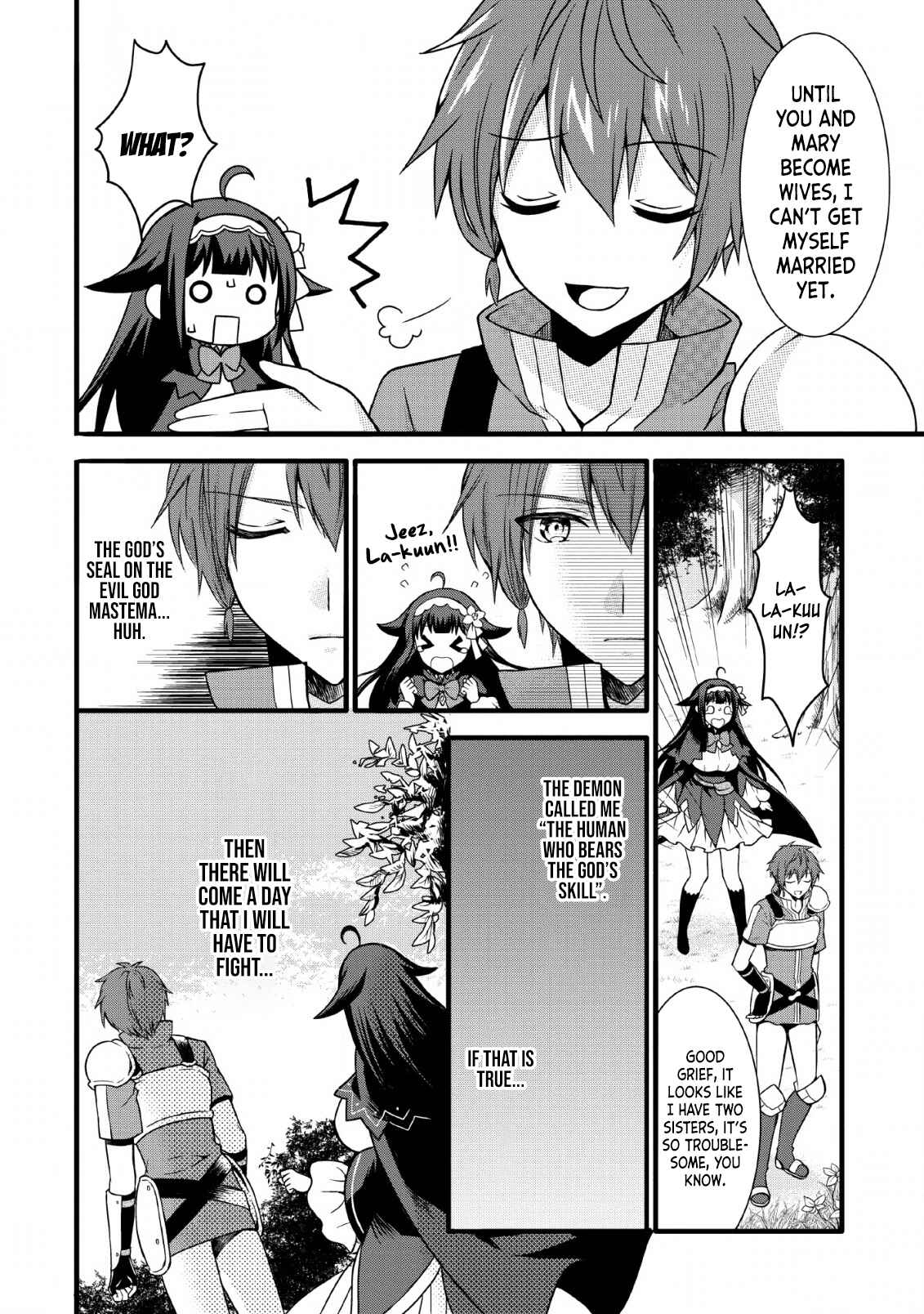 Page 30 Chapter 8 Kami Skill (Kokyuu) Suru Dake De Level Up Suru Boku Wa, Kamigami No Dungeon E Idomu