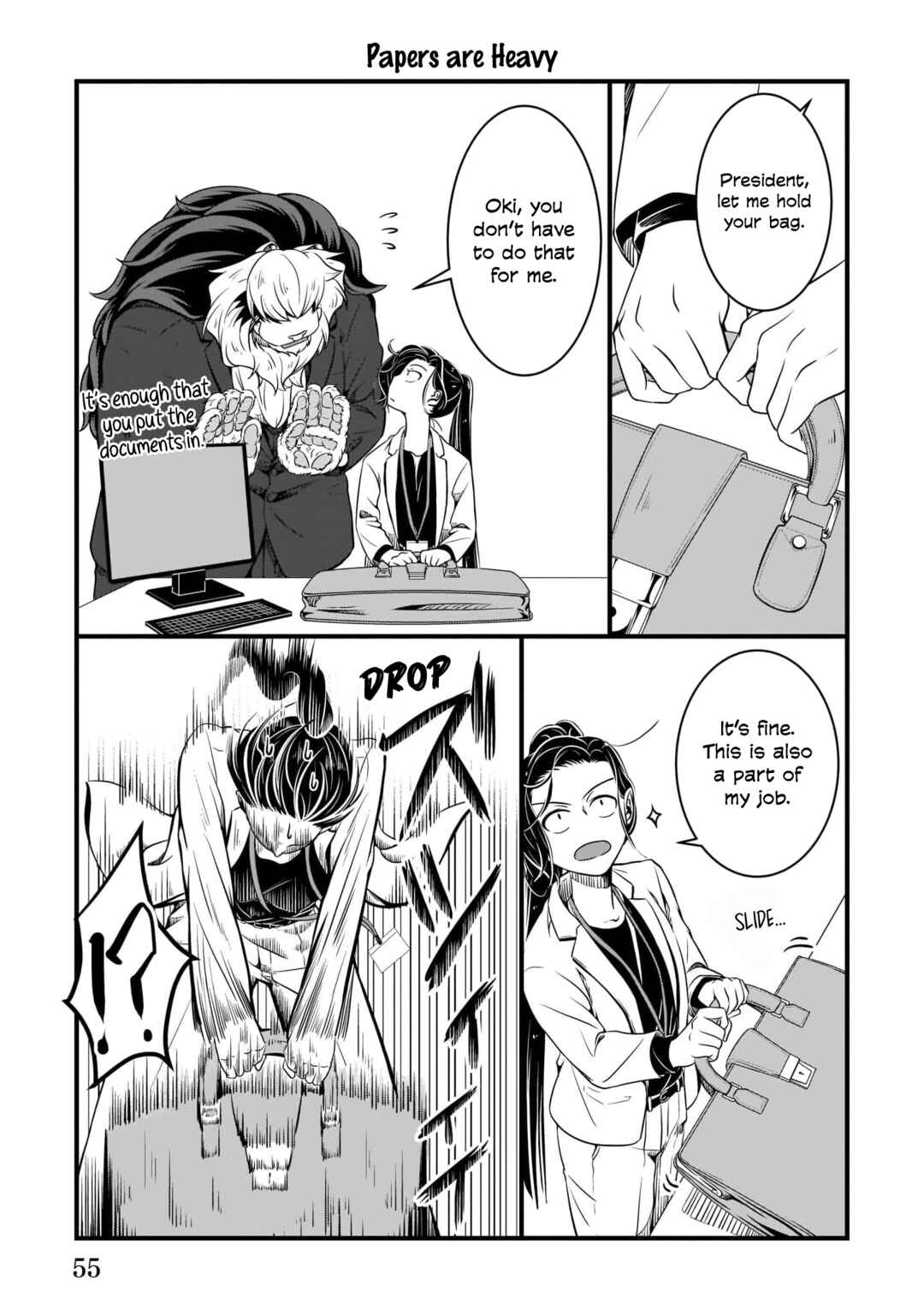 Page 17 Chapter 3 Me and My Beast Boss
