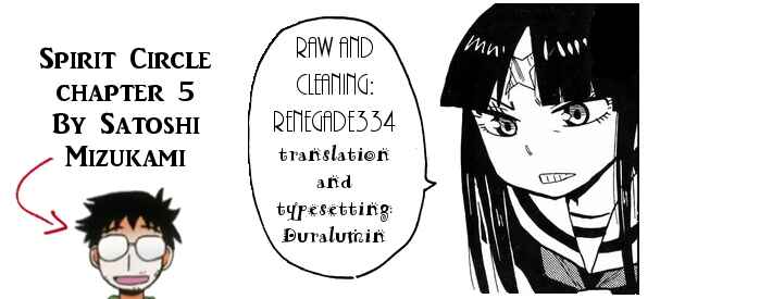 Page 1 Chapter 5 Spirit Circle