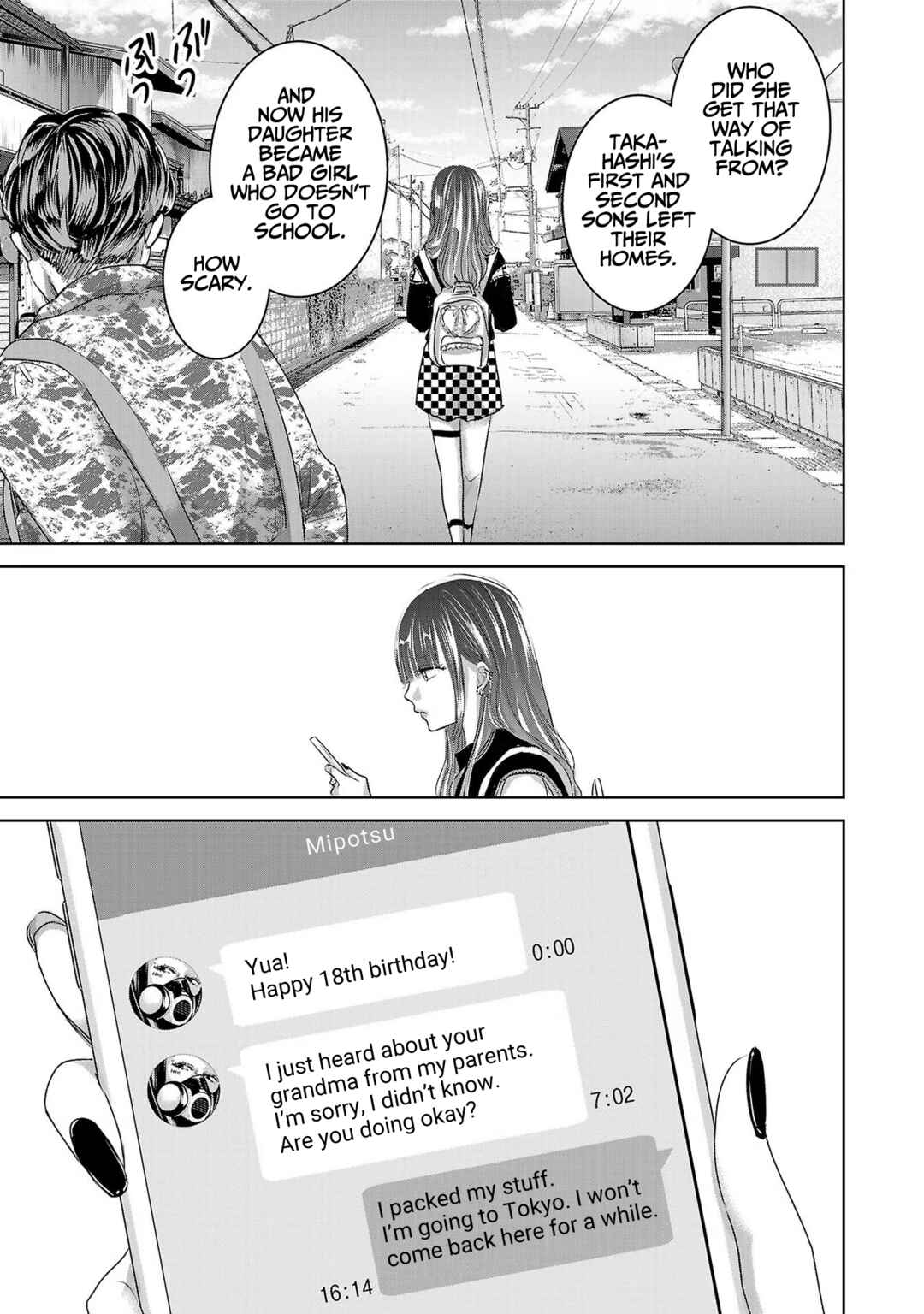 Page 14 Chapter 105 Ashita, Watashi wa Dareka no Kanojo