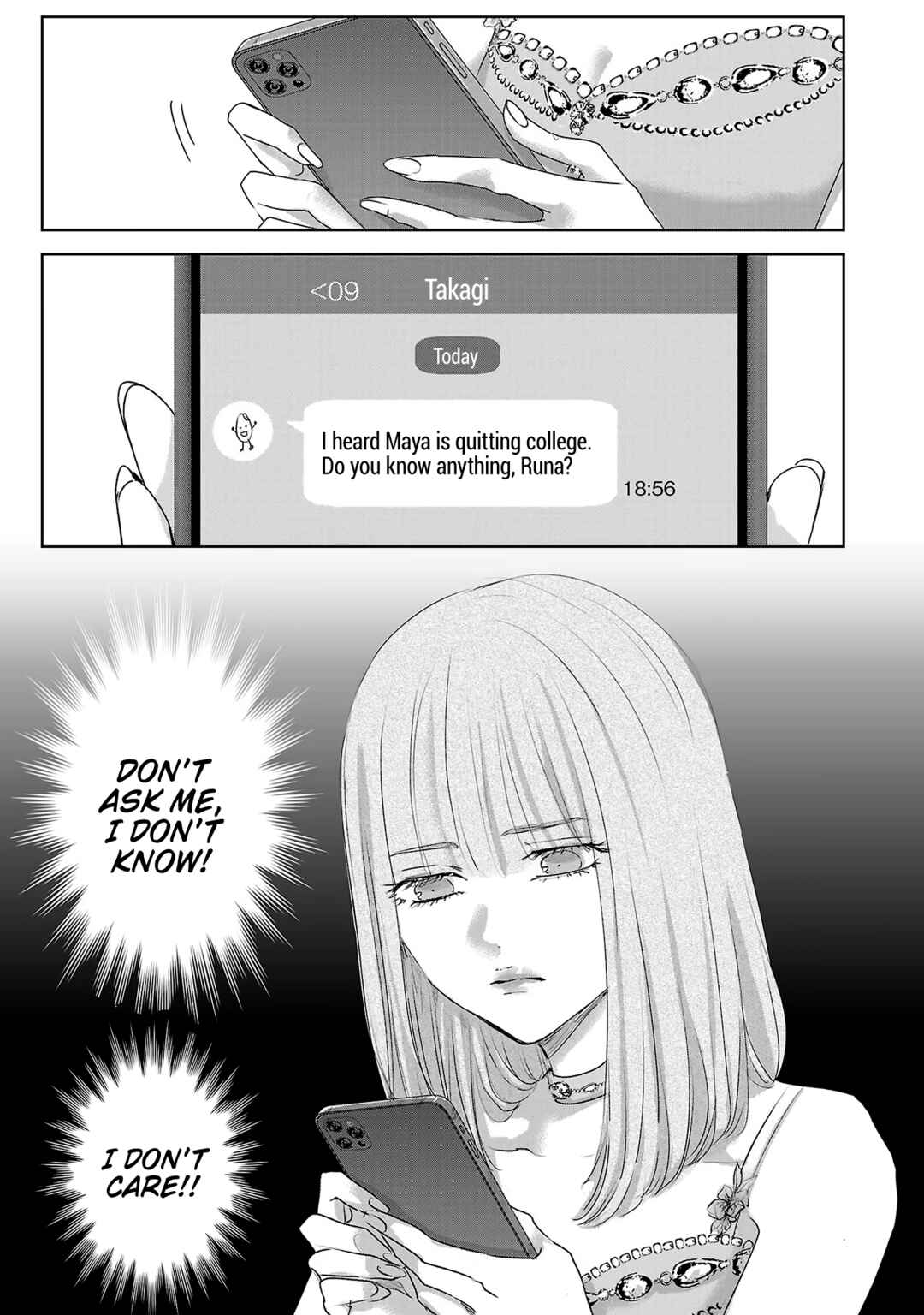 Page 14 Chapter 107 Ashita, Watashi wa Dareka no Kanojo