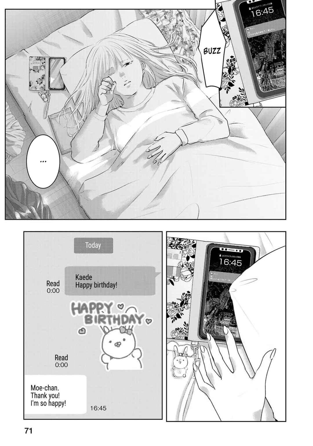Page 16 Chapter 46 Ashita, Watashi wa Dareka no Kanojo