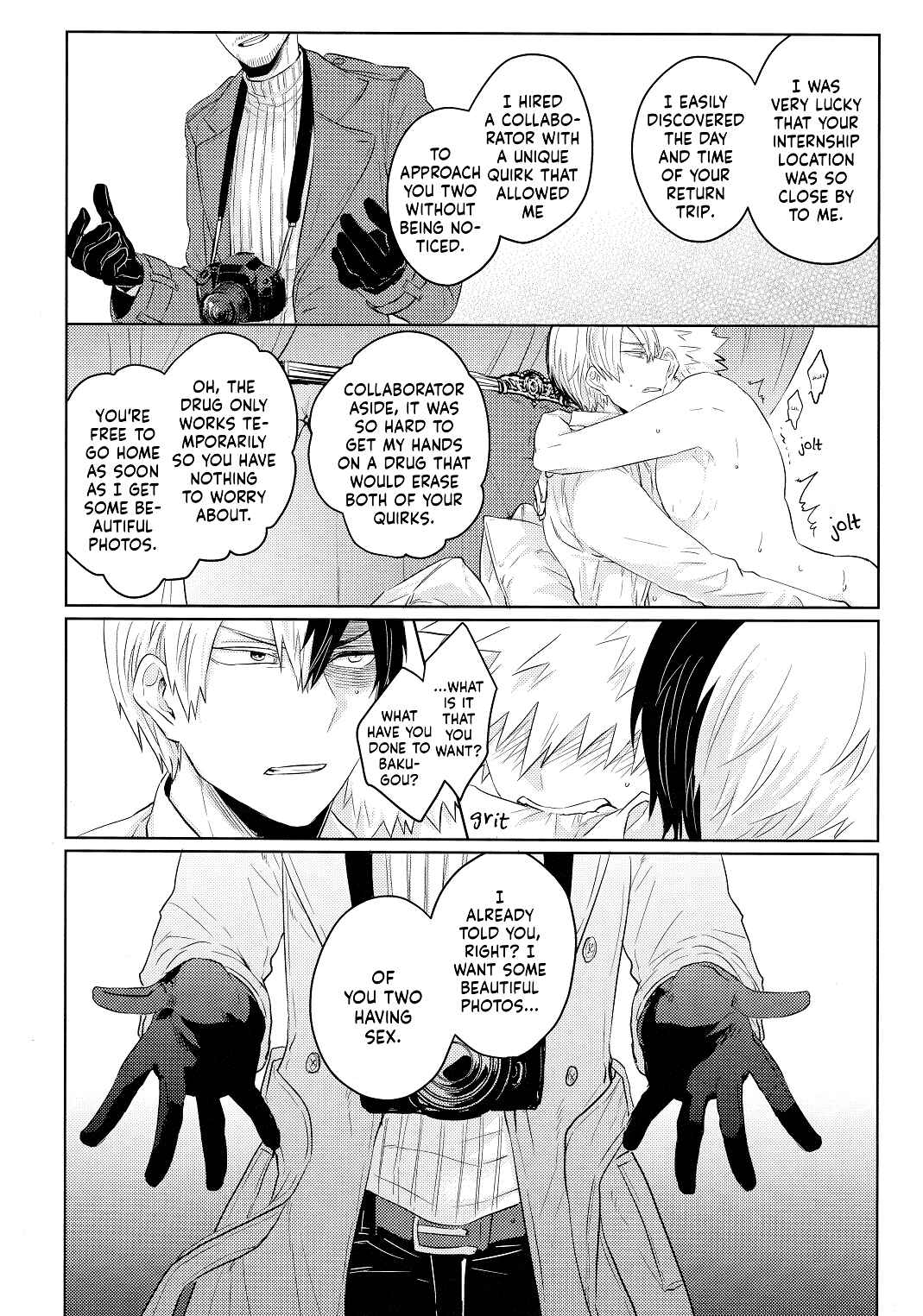 Page 8 Chapter Unknown_f543 My Hero Academia - SHAME ON YOU! (Doujinshi)
