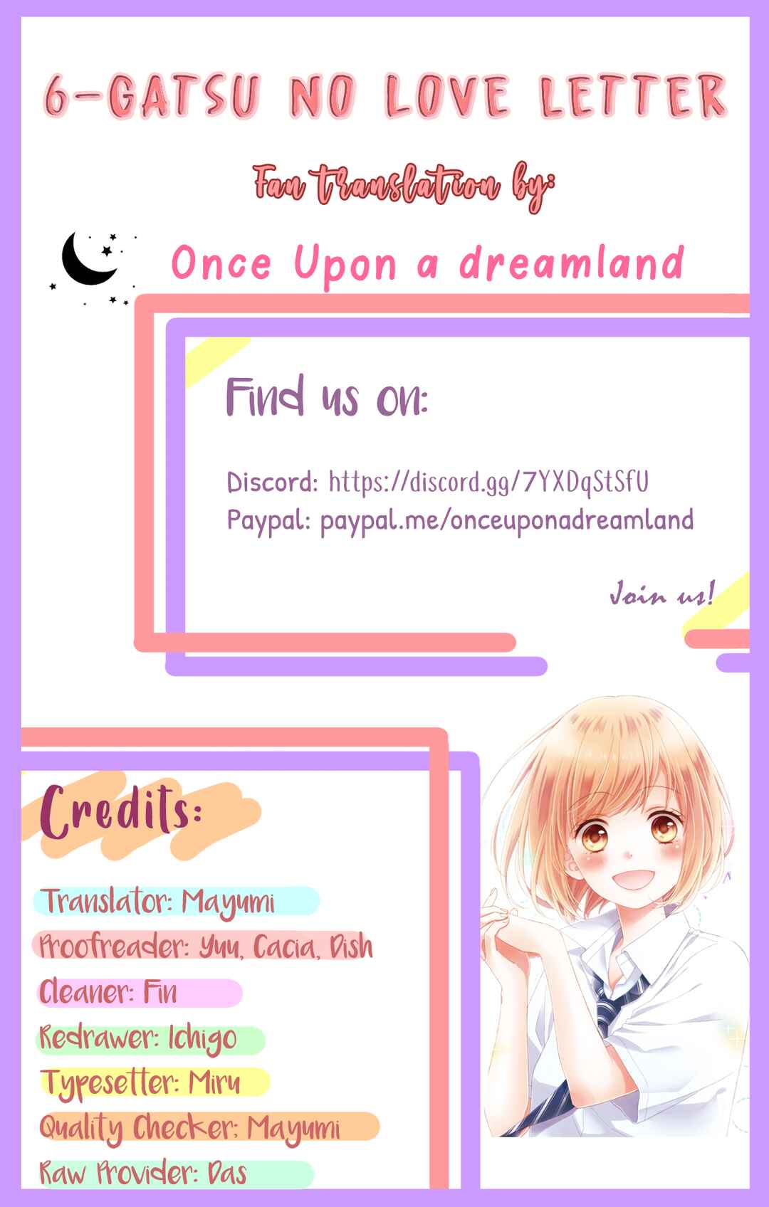 Page 2 Chapter 3 6-Gatsu no Love Letter