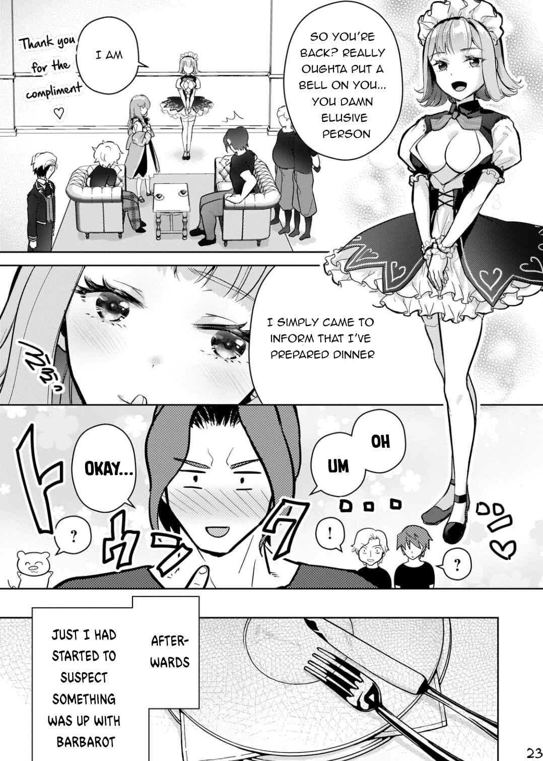 Page 24 Chapter 8 Eroge Tensei - Unmei ni Aragau Kane Buta Kizoku no Funtouki
