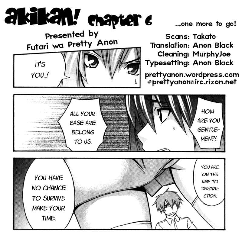 Page 29 Chapter 6 Akikan!