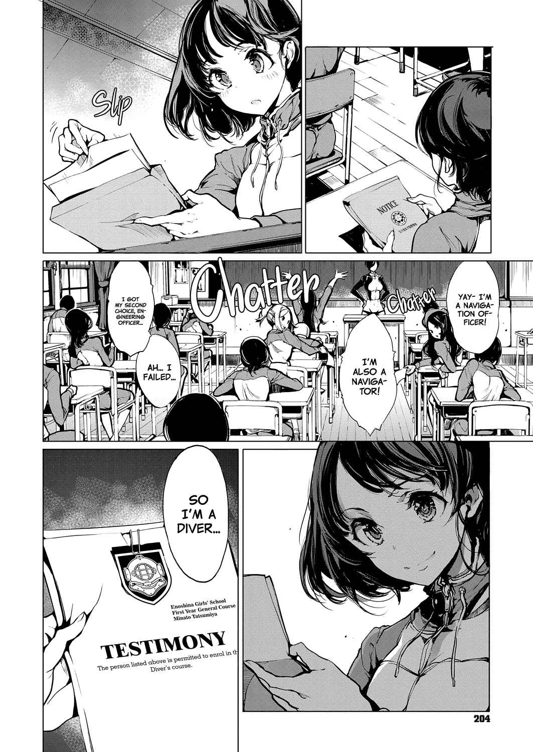 Page 4 Chapter 5 Otohime Diver