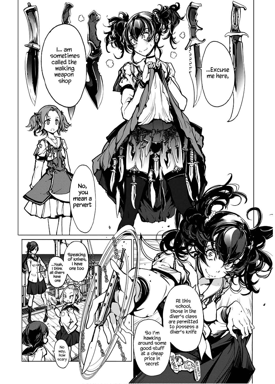 Page 11 Chapter 7 Otohime Diver