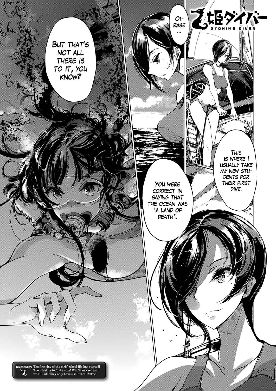 Page 1 Chapter 6.1 Otohime Diver