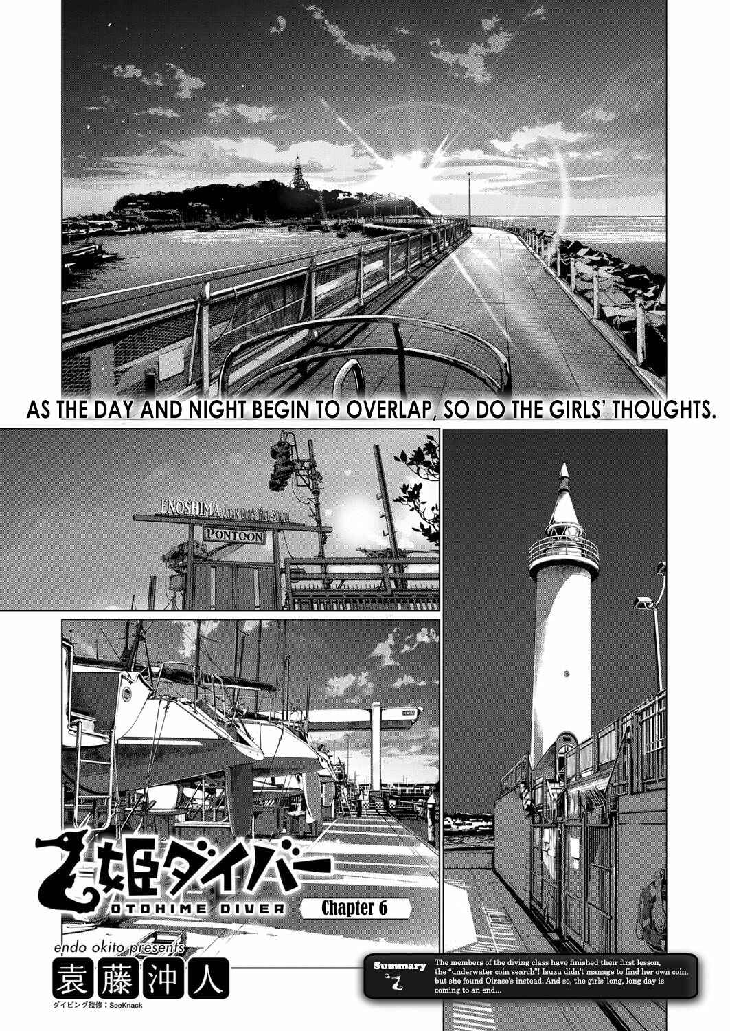 Page 1 Chapter 6.2 Otohime Diver
