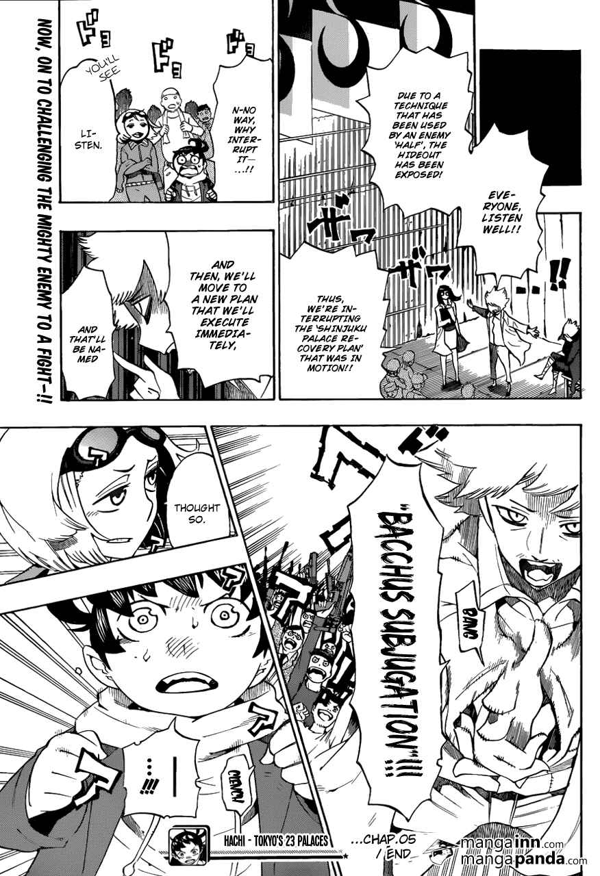 Page 19 Chapter 5 Hachi - Tokyo 23-guu